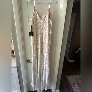 Lulu’s Lace Wedding Dress